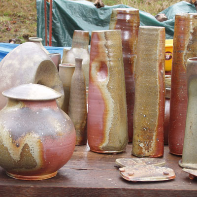 fired pots