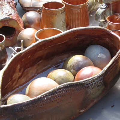 fired pots