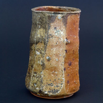wood-fire (anagama) vase 1